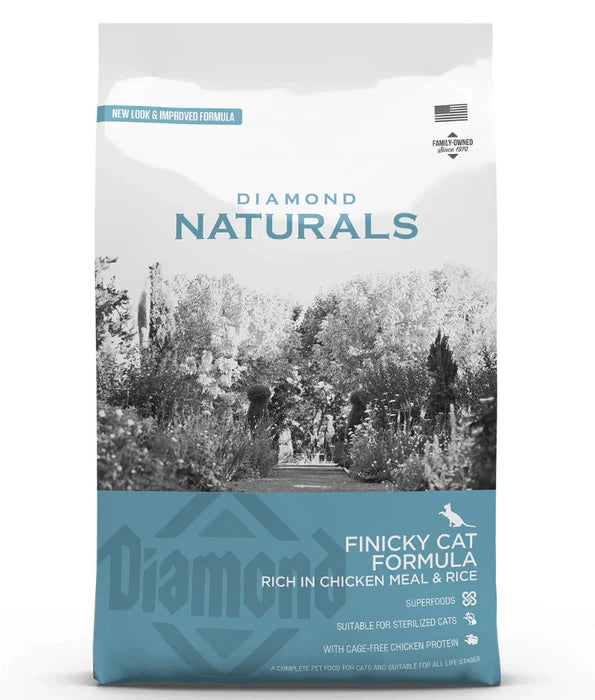 Diamond Naturals - cat Holistic Finicky Adult With Chicken 3kg