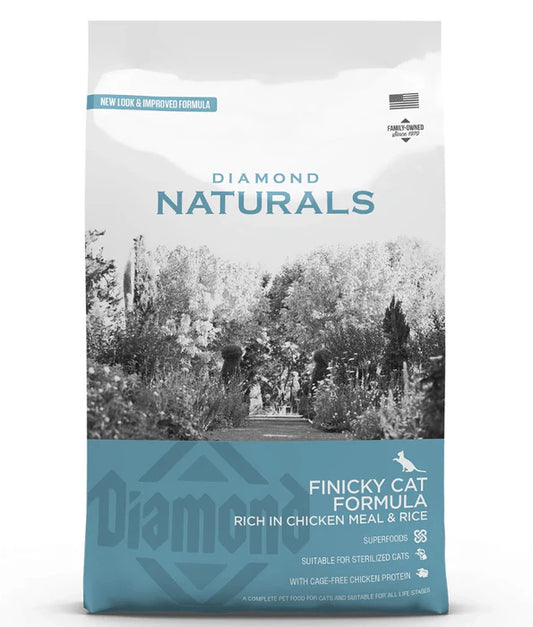 Diamond Naturals - cat Holistic Finicky Adult With Chicken 3kg