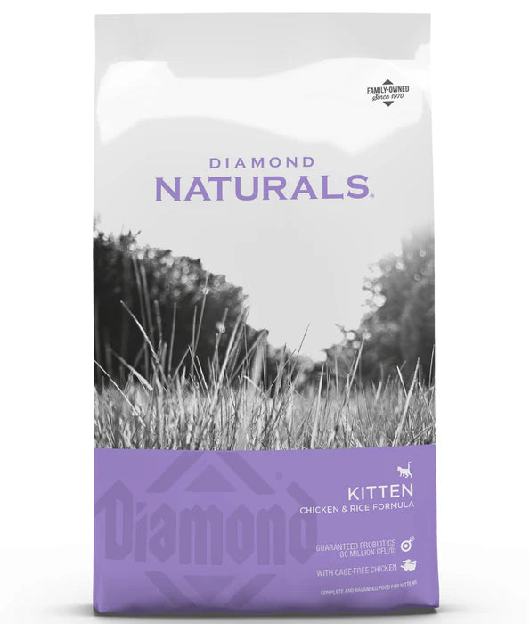 Diamond Naturals - cat Indoor Kitten & Nursing Mother Cat Food with Chicken 3kg