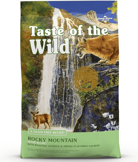 Taste of The Wild - cat Rocky Mountain Feline Formula with Roasted Venison & Smoked Salmon 2kg