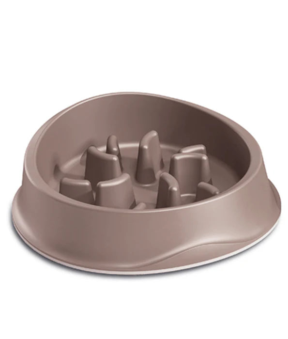 Stefanplast - Chic Bowl Slow Feeder Light Dove Grey
