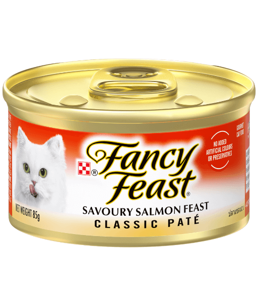Purina - cat Fancy Feast Classic Savory Salmon Wet Cat Food 85g