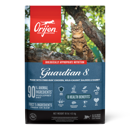 Orijen - cat guardian 8 chicken, wild caught salmon & rabbit 1.8kg