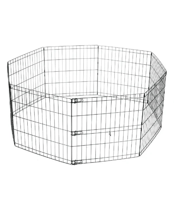 M-Pets - puppy play pen foldable steel