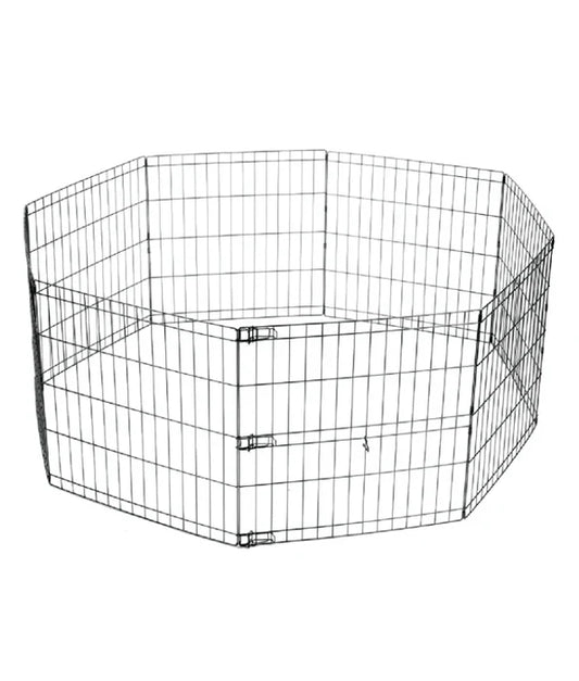 M-Pets - puppy play pen foldable steel