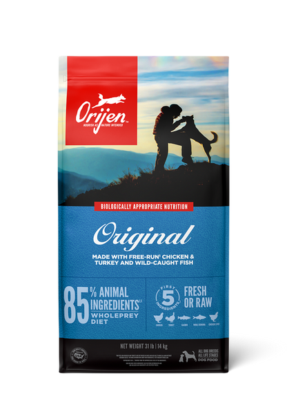 Orijen - dog original chicken, turkey, & wild caught fish