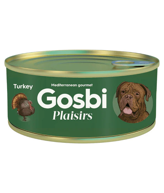 Gosbi - dog Plaisirs Grain-Free Turkey Adult Complementary Wet Food – Joint Protection 185g-400g
