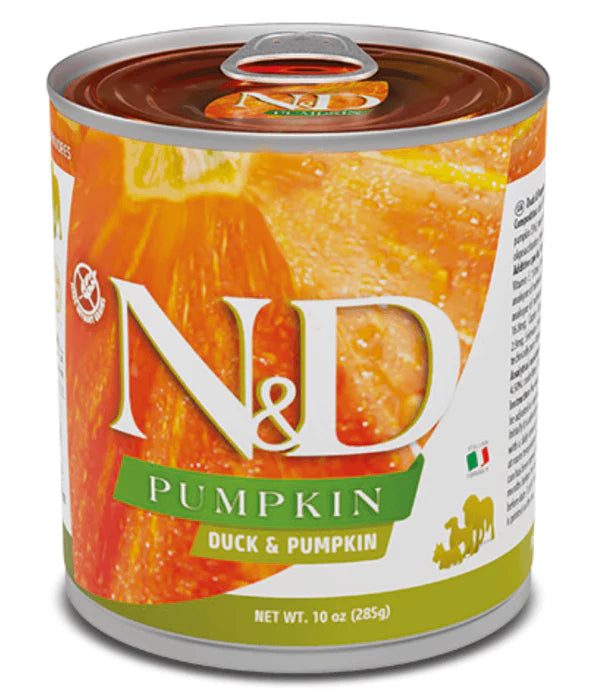 Farmina - dog N&D Pumpkin, Duck, Adult Dog Wet Food In Gravy 285g - For a Healthy Digestion