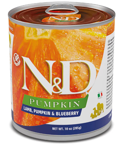 Farmina - dog N&D Pumpkin, Lamb, and Blueberry Adult Dog Wet Food In Gravy 285g - For Immunity Support