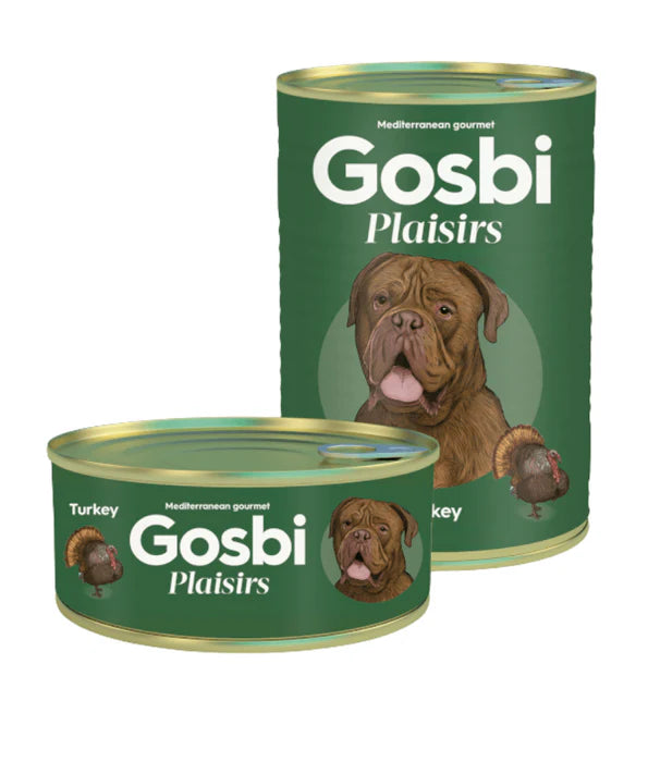 Gosbi - dog Plaisirs Grain-Free Turkey Adult Complementary Wet Food – Joint Protection 185g-400g