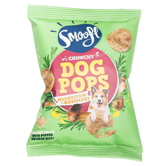 Smoofl - dog pops crunchy mushroom & rosemary 24g