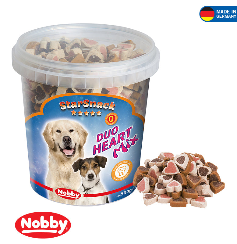 Star Snack - Nobby duo heart mix 500g