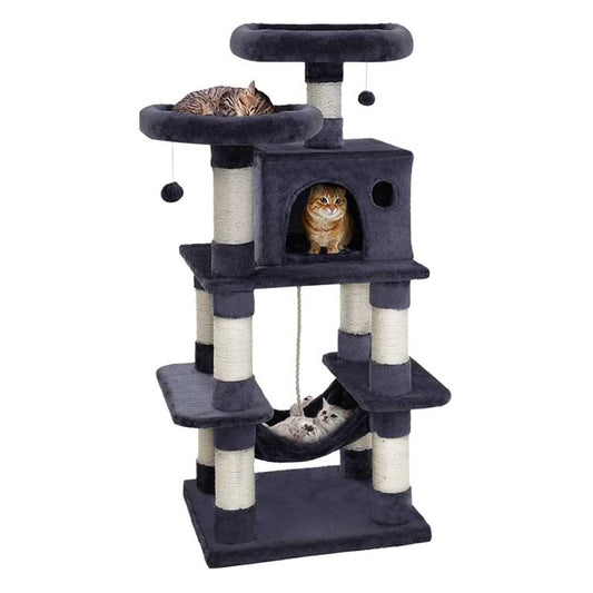 Cat scratcher - 63x53x143cm dark grey ds-009