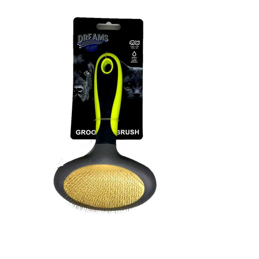 Dreams - pet cleaning oval slicker brush L