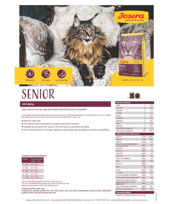 Josera - Cat Senior 2kg