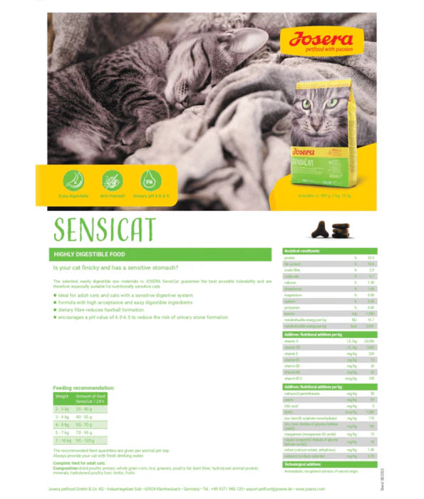 Josera - Sensi Cat 2kg