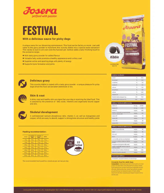 Josera - Dog Festival 12.5kg