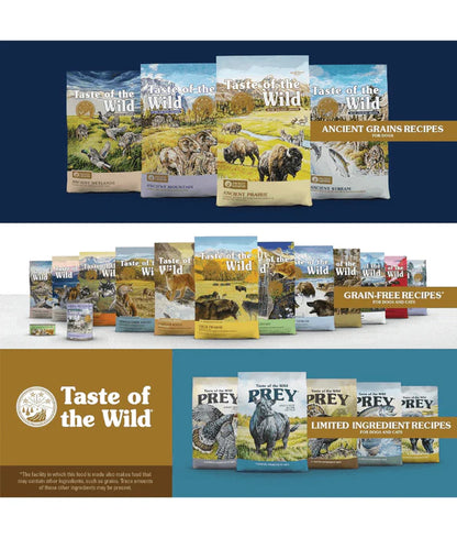 Taste of The Wild - dog High Prairie Puppy- Roasted Bison & Roasted Venison 2kg - 12 kg