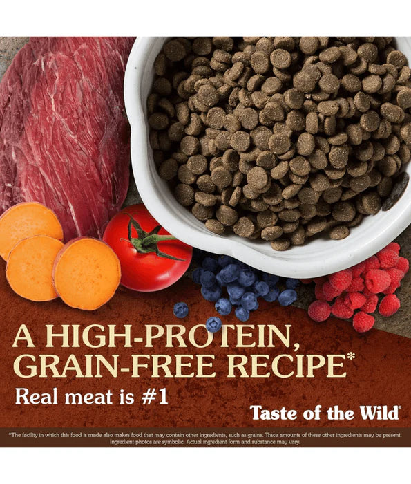 Taste of The Wild - dog High Prairie Adult- Roasted Bison & Venison 2kg-12kg