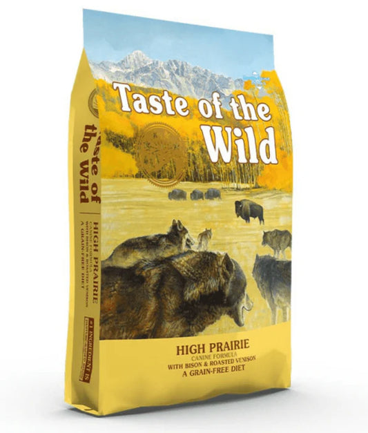 Taste of The Wild - dog High Prairie Adult- Roasted Bison & Venison 2kg-12kg