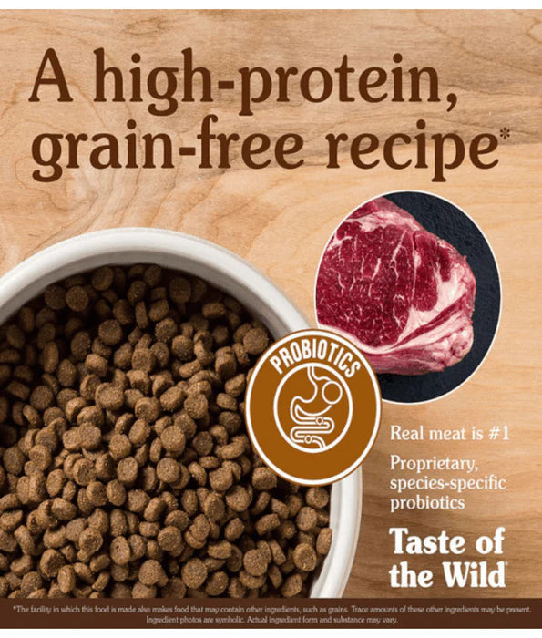 Taste of The Wild - dog High Prairie Puppy- Roasted Bison & Roasted Venison 2kg - 12 kg