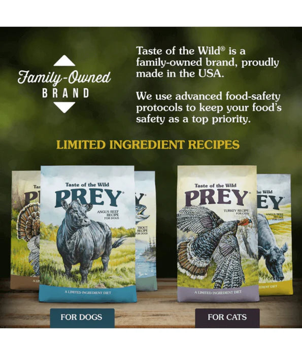 Taste Of The Wild - cat Lowland Creek Feline Recipe with Roasted Quail & Roasted Duck 2 kg