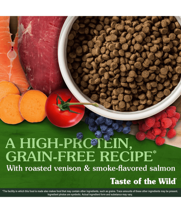 Taste of The Wild - cat Rocky Mountain Feline Formula with Roasted Venison & Smoked Salmon 2kg