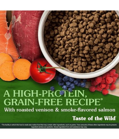 Taste of The Wild - cat Rocky Mountain Feline Formula with Roasted Venison & Smoked Salmon 2kg