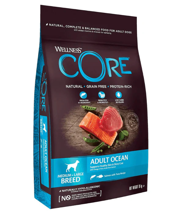Wellness Core Adult Ocean Salmon and Tuna Medium&Large Breed