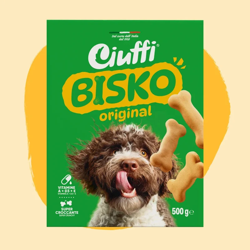 Ciuffi - dog original Chicken Biscuits with Vitamins 500g