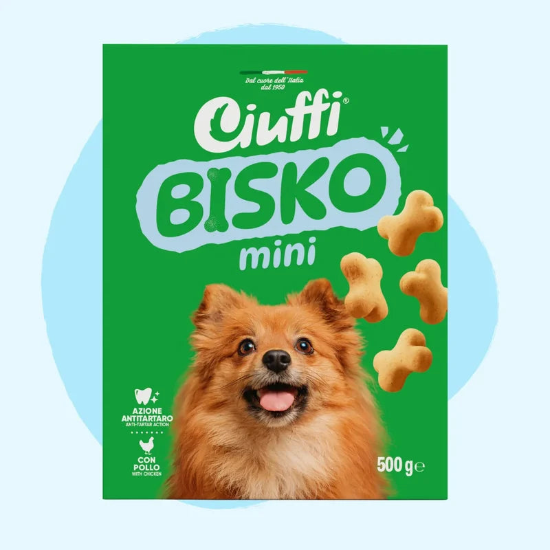 Ciuffi - dog Mini Chicken Dog Biscuits 500g