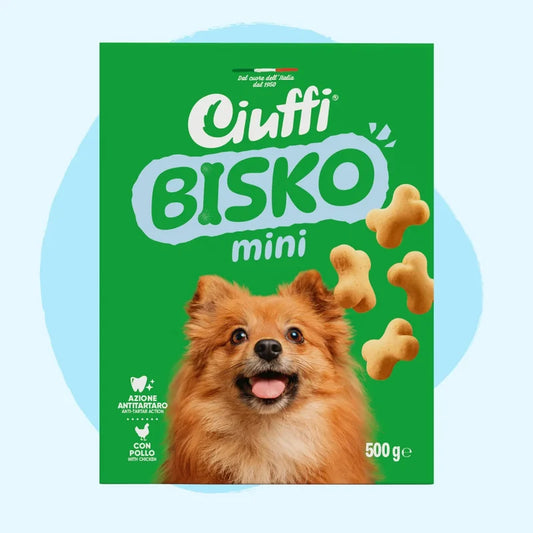 Ciuffi - dog Mini Chicken Dog Biscuits 500g