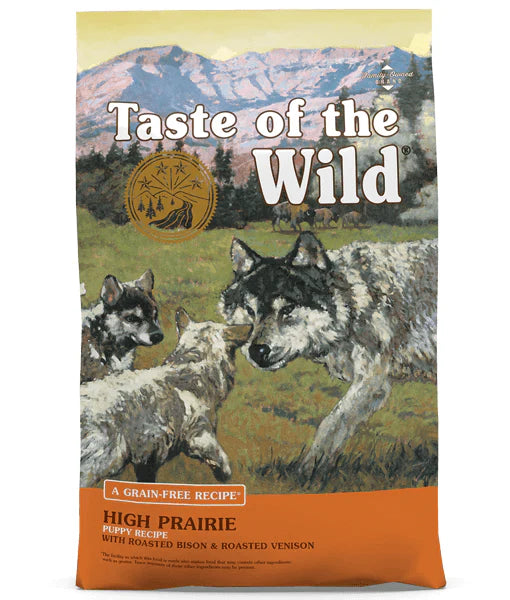 Taste of The Wild - dog High Prairie Puppy- Roasted Bison & Roasted Venison 2kg - 12 kg