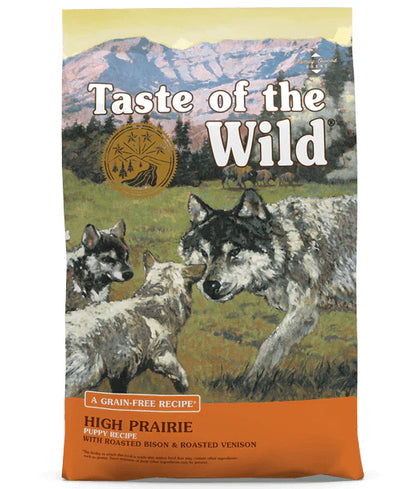 Taste of The Wild - dog High Prairie Puppy- Roasted Bison & Roasted Venison 2kg - 12 kg