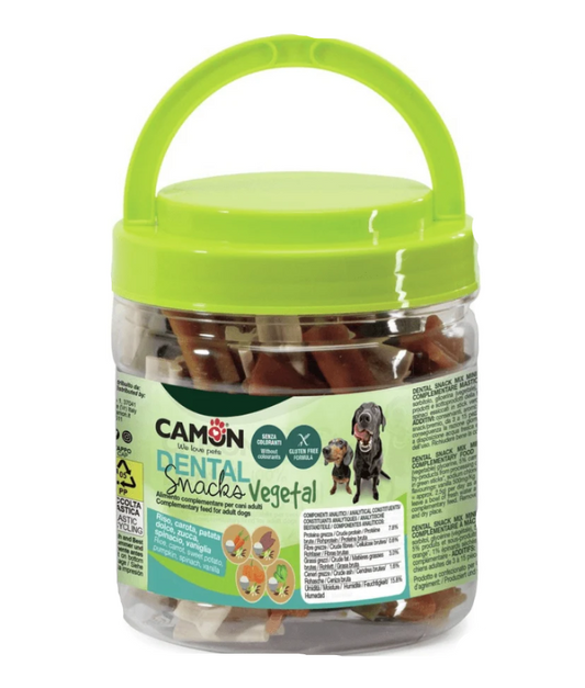 Camon - Bauveg Mini Stick Snacks, Vanilla, Gluten-Free, Adult Dog Treats - 300g
