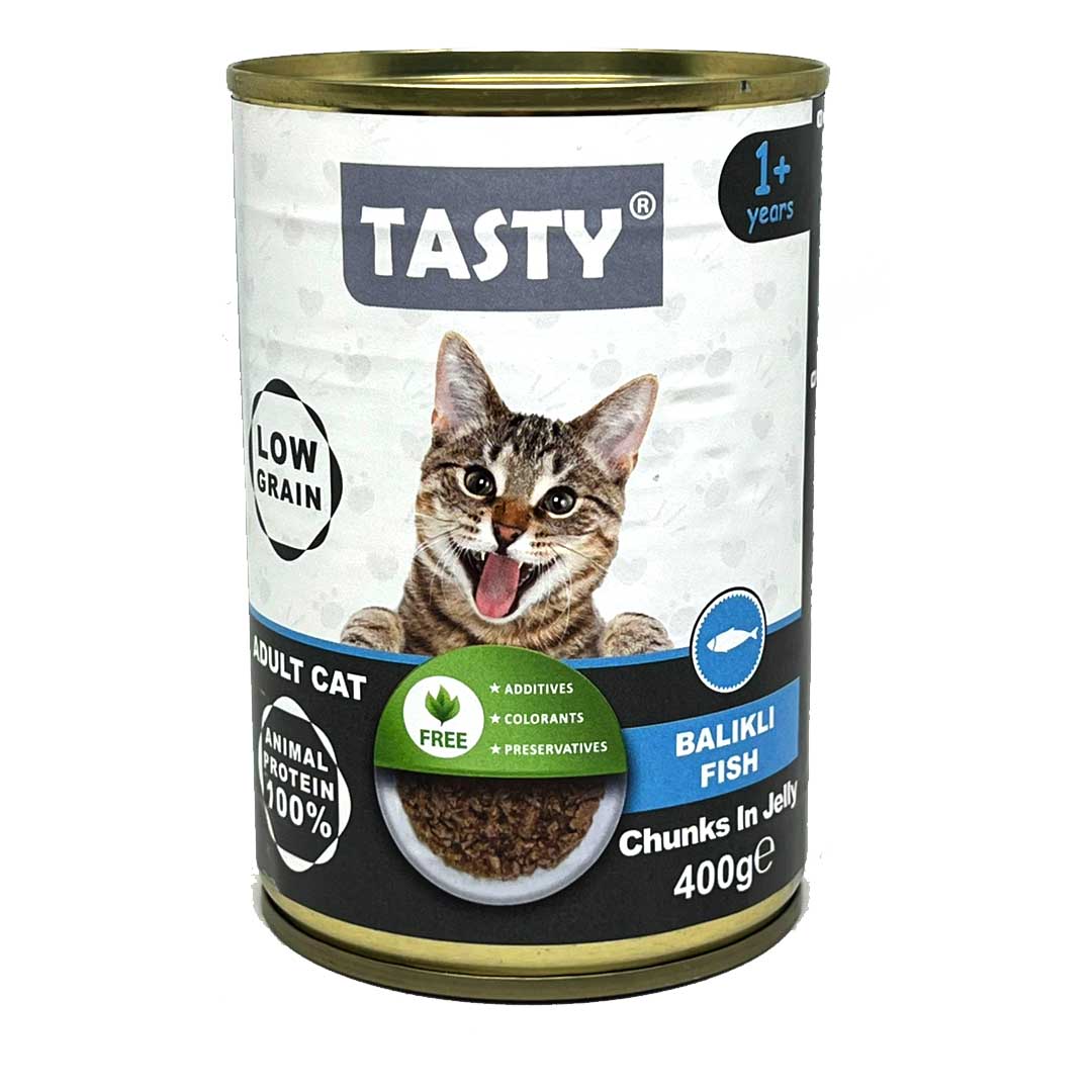 Tasty - cat low grain with fish