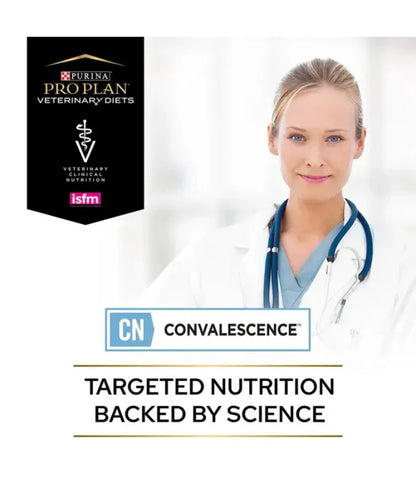 Purina Pro Plan - Cat Veterinary Diets, CN Convalescence Wet Food for Cats & Dogs, High-Energy Recovery Mousse - 195g