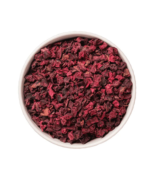 Cooka’s Cookies - dog Beetroot Bites, Air-Dried Beetroot Dog Meal Topper, Digestive Support, All Life Stages, All Breed Sizes - 180 g