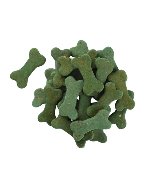 Cooka’s Cookies - dog Porto Spirit, Spirulina, Apple, Flaxseed, Dog Treat - Detox Support, Skin & Coat, All Life Stages, All Breed Sizes - 100 g