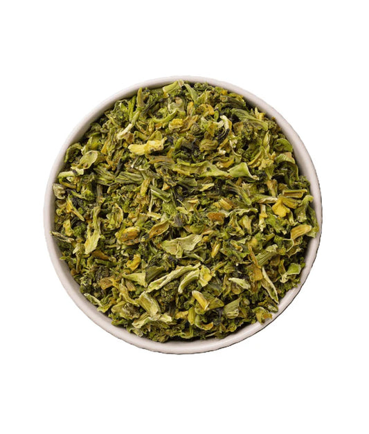 Cooka’s Cookies - dog Broccoli Flakes, Air-Dried Broccoli Meal Topper, Digestive Support, All Life Stages, All Breed Sizes - 180 g