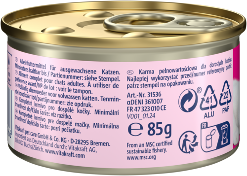 Vitakraft - Cat poesie mousse with salmon 85g