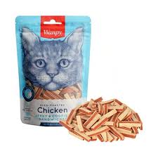 Wanpy - Cat Chicken jerky & Codfish sandwiches 80g