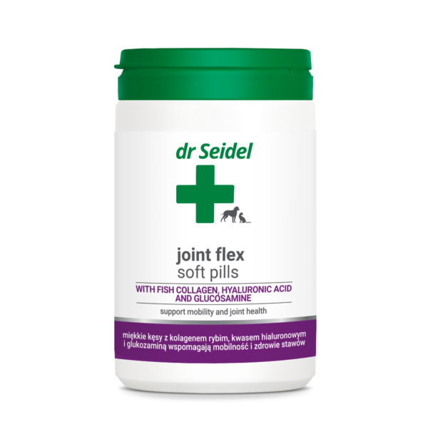 Dr Seidel - Joint flex soft pills with fish collagen, hyaluronic acid & glucosamine for dog & cat - 225g