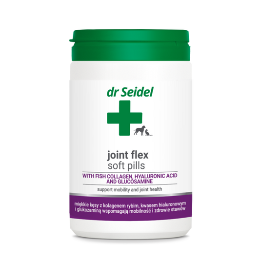 Dr Seidel - Joint flex soft pills with fish collagen, hyaluronic acid & glucosamine for dog & cat - 225g
