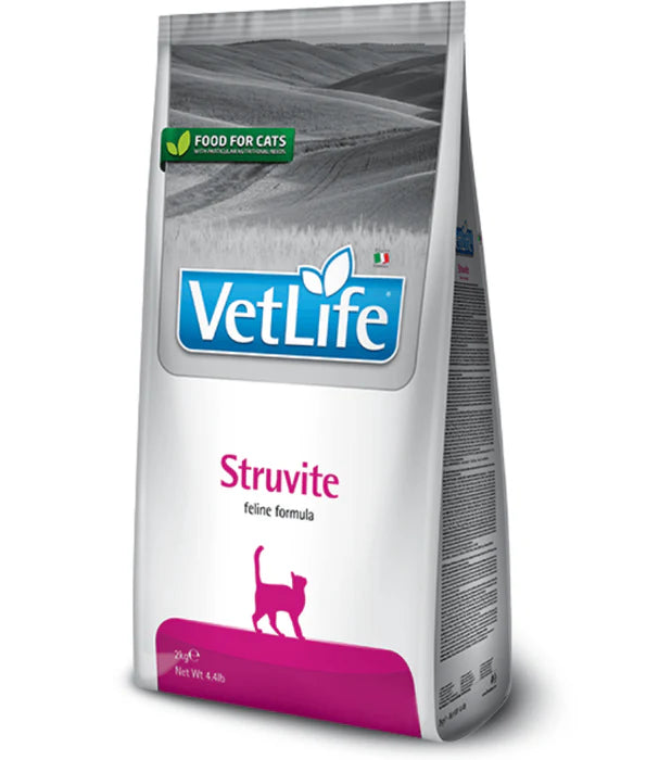 Farmina - cat Vet Life Struvite Feline, Urinary Support, Chicken & Fish, Low Magnesium, Adult Dry Cat Food - 2 kg