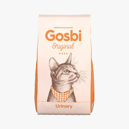 Gosbi - cat Original, Chicken, Salmon, and Tuna, Adult Dry Food – Sterilized, Urinary Care 1kg-3kg-7kg