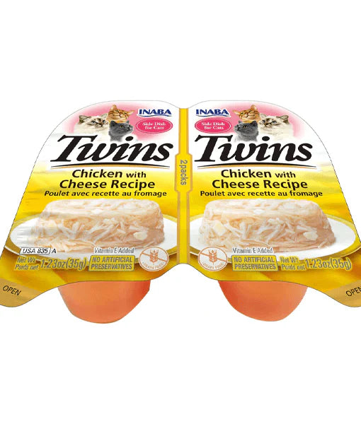 Inaba - cat Twins  Chicken with Cheese Recipe 2 Packs 70g