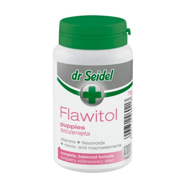 Dr Seidel - dog Flawitol complete, balanced formula For Puppies 120 Tablets