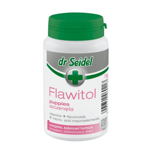 Dr Seidel - dog Flawitol complete, balanced formula For Puppies 120 Tablets