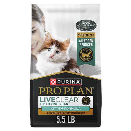 Purina Pro Plan - Cat LiveClear Kitten Chicken & Rice Formula Allergen Reducing 1.4kg